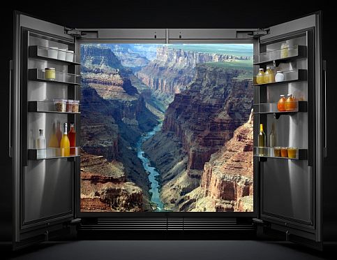 Grand Canyon by Mother Nature

Refrigerator by Damon

Collage by Laurence Platt
