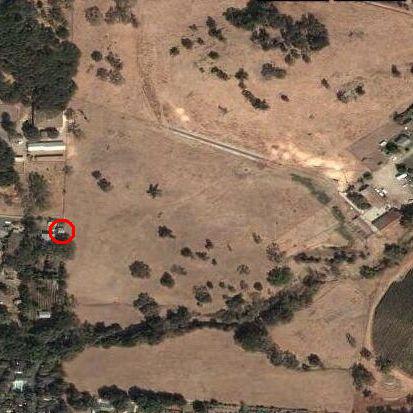 Photograph courtesy Google Earth - Collage by Laurence Platt